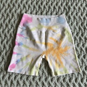 Spiritual Gangster Tie-Dye Athletic Shorts